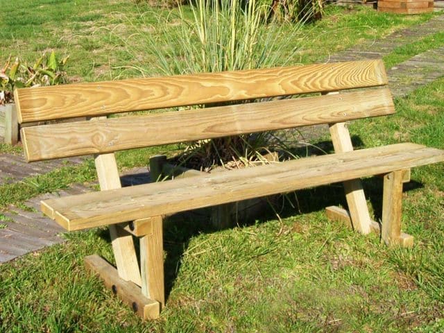 banc en bois