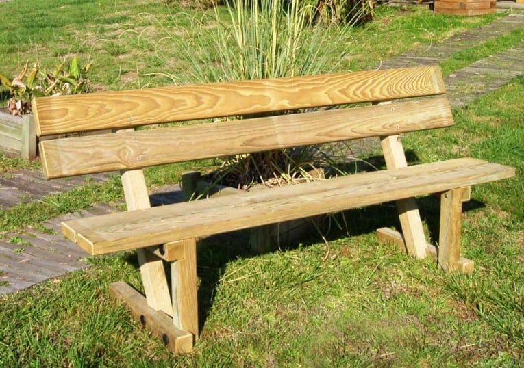 banc en bois