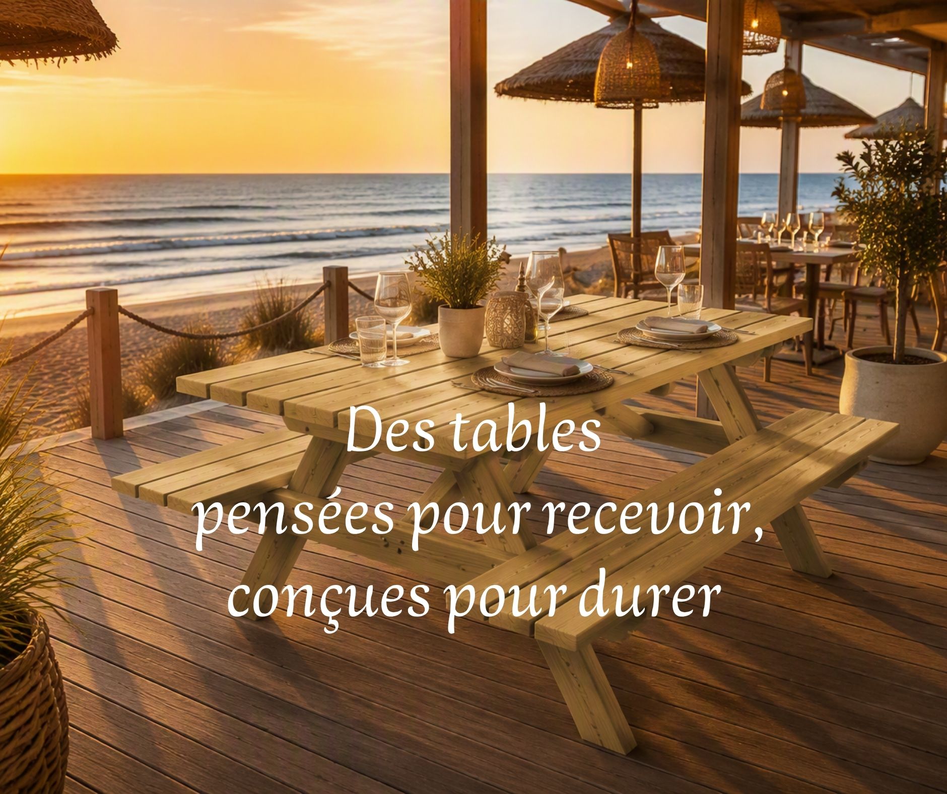 des tables pensées